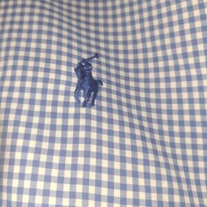 Polo by Ralph Lauren Light Blue Gingham Shirt